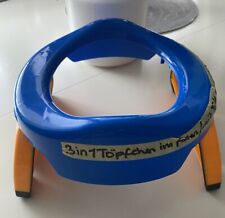 ❗️Reisetoilette/ Potette für Kinder unterwegs, ❗️blau-orange