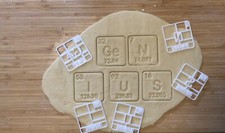Periodensystem Ausstechkekse | Weihnachten | Backen | Geschenk | Chemie | Schule