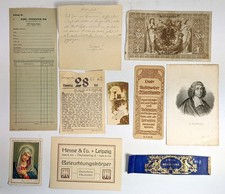 Buchfunde: Hesse & Co. Leipzig, Karl Foerster Potsdam, Spinoza, 1000 Mark ...