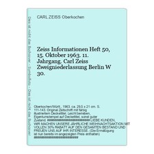 Zeiss Informationen Heft 50