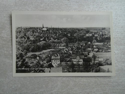 Waldenburg altstadt totale - ak,