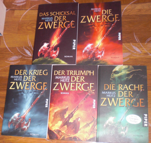 Markus heitz die zwerge - zwerge, 1-5