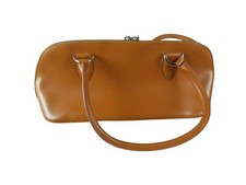 Fabiani Damen Handtasche Tasche Schultertasche braun Mittel (EB)