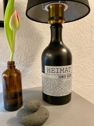 Tischlampe aus steingut - aus, gin