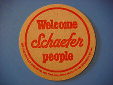 Bier Untersetzer Matte Willkommen Schaefer People ~ New York, Pennsylvania &