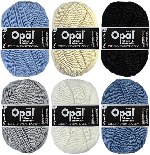 100 gramm opal sockenwolle - 100,