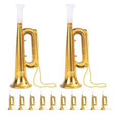  12 Pcs Spielzeugtrompete Trompetenspielzeug Aus Kunststoff Kinder