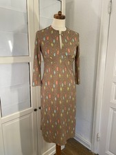 W.E.T. Ines Schneider Kleid Superbiflex Hände Farbig Hingucker Gr. S