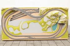 NOCH H0/TT/N 81660 Fertiggelände Mühltal mit Märklin C-Gleisen + elektr. Weichen