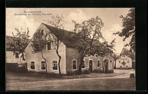 Ansichtskarte konnersreuth - ansichtskarte,
