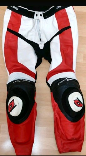 Alpinestars leather bike pants - leather,