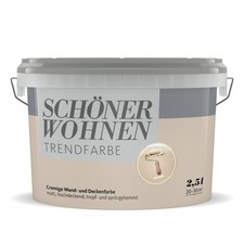 SCHÖNER WOHNEN Trendfarbe Wandfarbe Deckenfarbe sand 2,5 l
