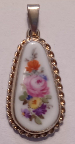 Meissen porzellan anhänger - meissen,