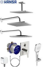 Hansa Unterputz Duscharmatur Polo ActiveJet Regendusche Set Bluebox Hansa Viva
