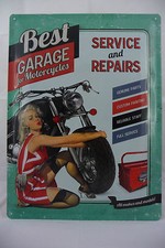 Blechschild "Best Garage"