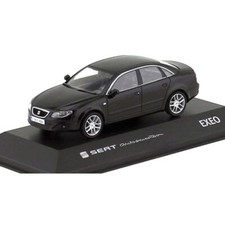 #20 Seat EXEO Sedan Magic Black 1:43 IXO Fischer diecast Metallauto
