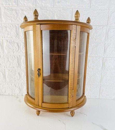 Vintage vitrine holz - holz, böden