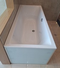 Hoesch Sanibel 5001 Badewanne Duoform 180x80cm inkl. Glasverkleidung  UVP 4182 €
