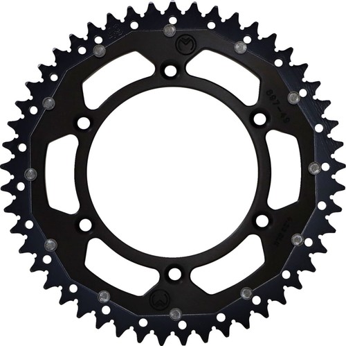 Doppelkettenrad hinten für