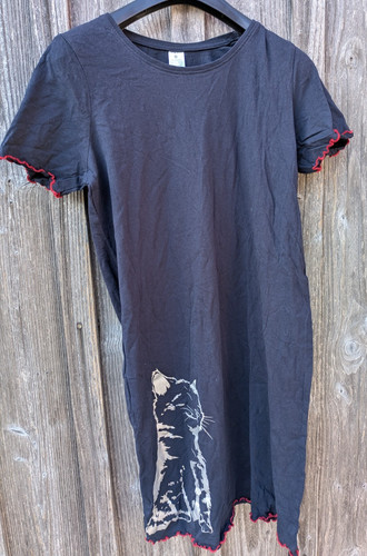 Damen kurzarm nachthemd pyjama - kurzarm,