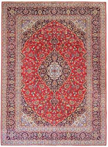 Keshan teppich 410x300 - teppich, rot