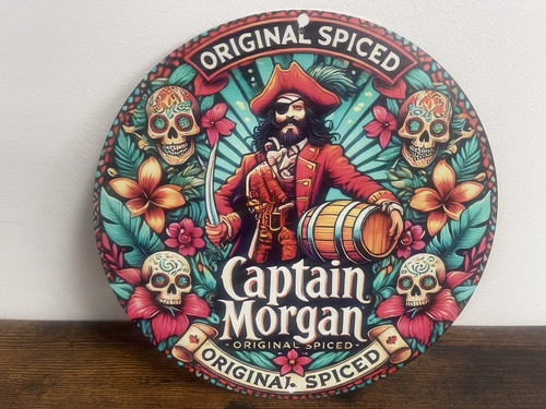 Blechschild whisky captain - whisky,