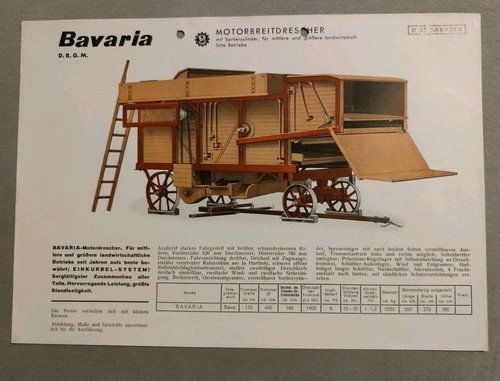 Alter prospekt bavaria - prospekt,