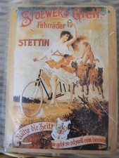 seltene Blechpostkarte