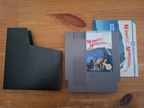 Nes maniac mansion - maniac,