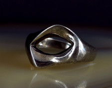 Ring Silber 925 abstrakte Form