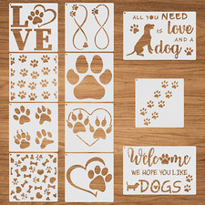 ASTER Hundepfoten Druck