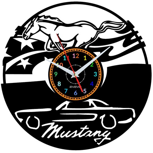 Ford mustang wanduhr uhr - ford,