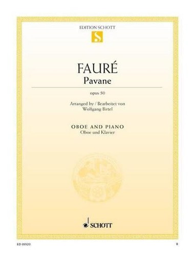 Pavane oboe und - 50.,