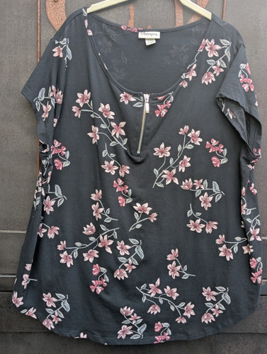 Tunika shirt schwarz - -,