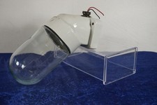 Kolbenlampe Glas / Keramik