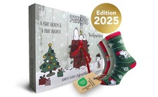 Peanuts Socken Adventskalender Klappbox Snoopy Socken NEU 2025