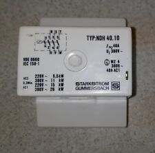 NDH40.10 Starkstrom Gummersbach Fernschalter Betätigung 220 V Volt 50Hz Square D