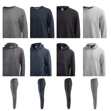 Jogginganzug Hose Hoodie Sweatjacke Sweatshirt Fitness Chillen Unisex Bekleidung