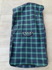 Mädler Original Kleidersack Anzugtasche 50 er Jahre Vintage kariert