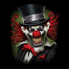 Clown shirt skull joker - t-shirt,