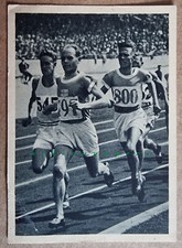 Paovo Nurmi Finnland Läufer Olympiasieger Muratti Sammelbild Bd. 1  Nr. 14