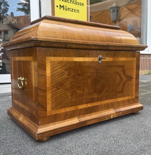 Barock truhe 73cm - 73cm, reisetruhe
