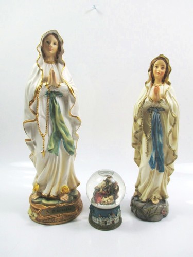 Madonna lourdes schneekugel - madonna,