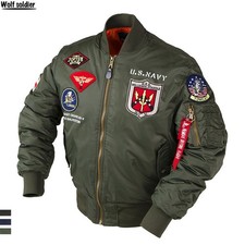 Herren MA1 Bomberjacke Top Gun