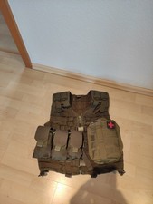 Mil-Tec Trägerweste Modular System oliv ; Paintball / Airsoft