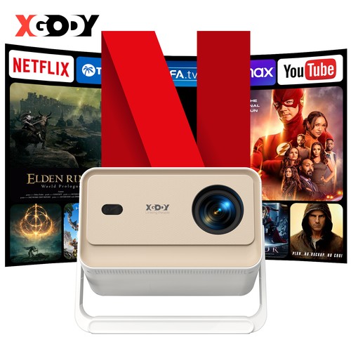 Xgody beamer wifi projektor - wifi,