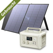ALLPOWERS R600 600W 299Wh Tragbare Powerstation mit 100W Solarpanel Gebraucht