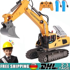 Ferngesteuerter Bagger Spielzeug 360° Drehung 2.4GHZ RC Bagger Kinderspielzeug