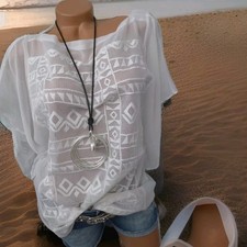 Heine Chiffon Shirt Bluse Gr