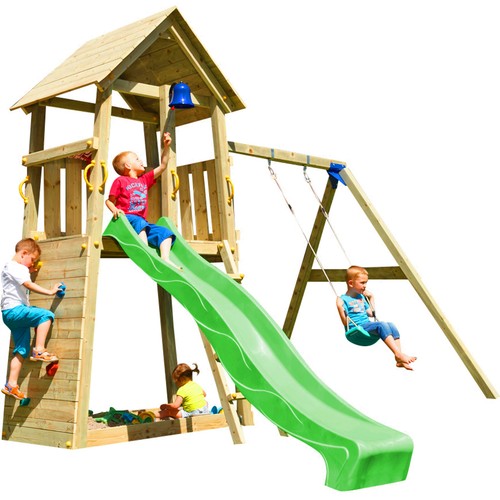 Spielturm belvedere mit - spielturm,